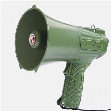 喊话器 绿户外扩音大喇叭 录音充电扩音器