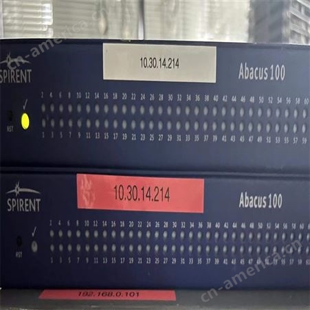 思博伦100路全功能语音呼叫质量测试仪Spirent Abacus 100带附件